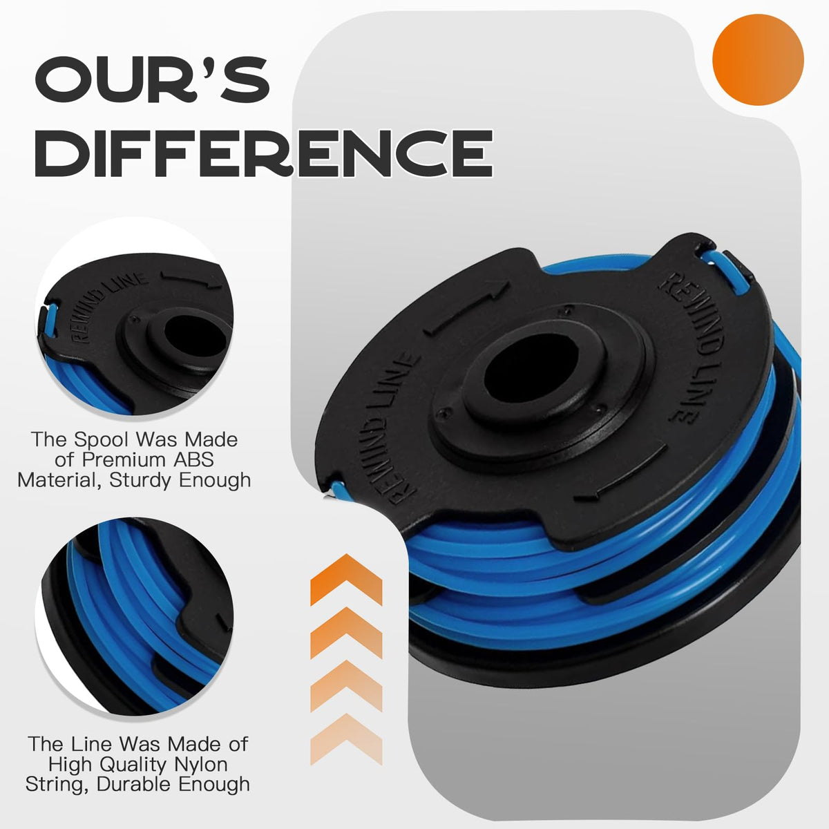 Kousika spool pack ten spools with two caps for value and ease