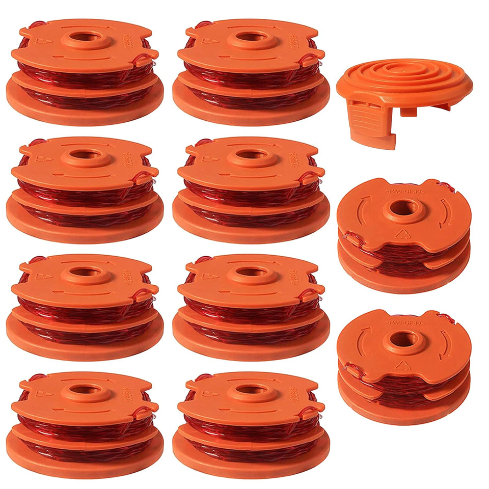 Kousika WA0007 spool assembly for Worx trimmers enables smooth feeding and reliable cuts.