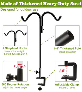 Koutemie 360-degree swivel head for versatile hanging angles outdoors.