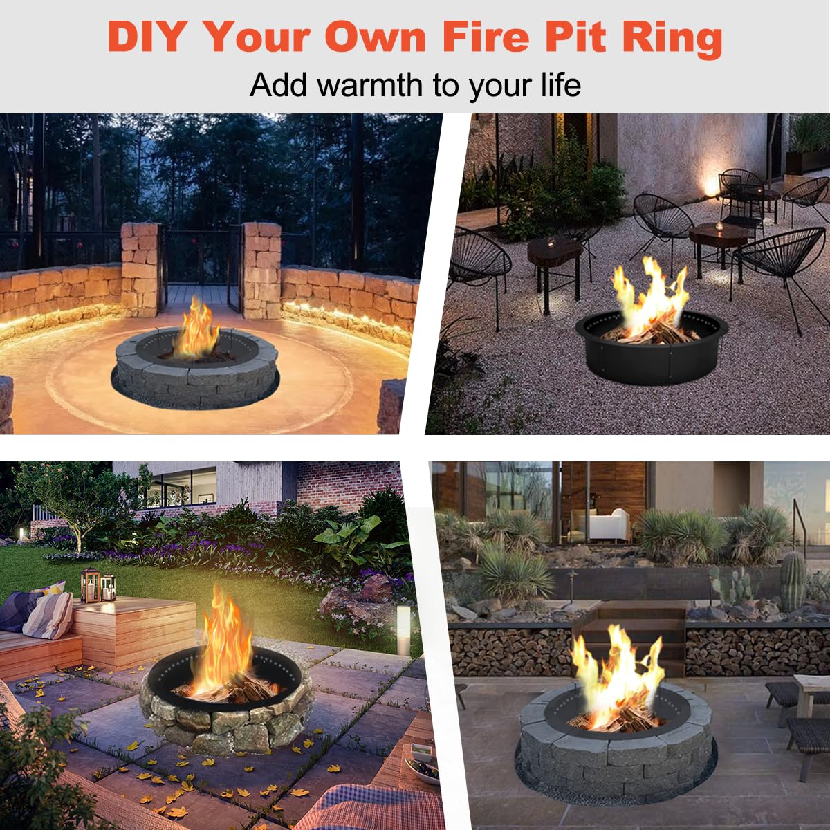 Koutemie high-temperature steel ring delivers durable, long-lasting outdoor use