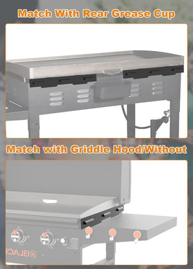 Koutemie wind guard portable storage and easy transport after cooking
