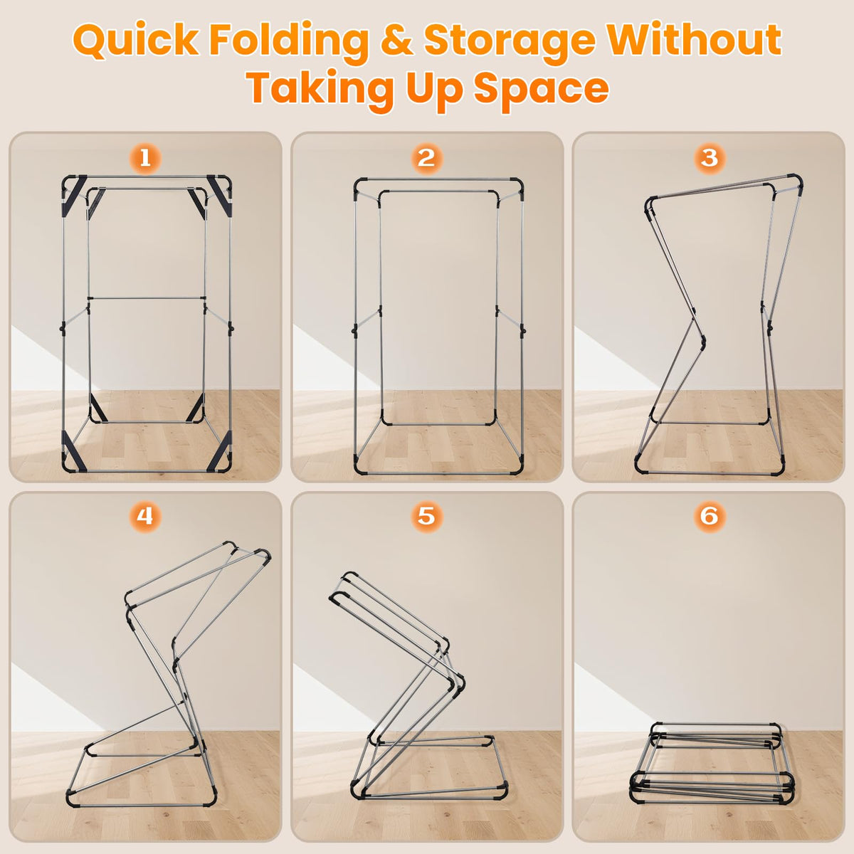 KOVEXE quick-assembly design makes setup hassle-free in minutes.