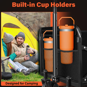 Kovryx wagon suitable for groceries, camping gear and outdoor use