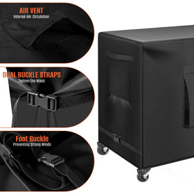 Kovshuiwe adjustable drawstring delivers a snug wind-resistant fit.