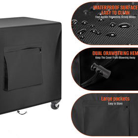 Kovshuiwe storage bag helps organize accessories when storing the cover.