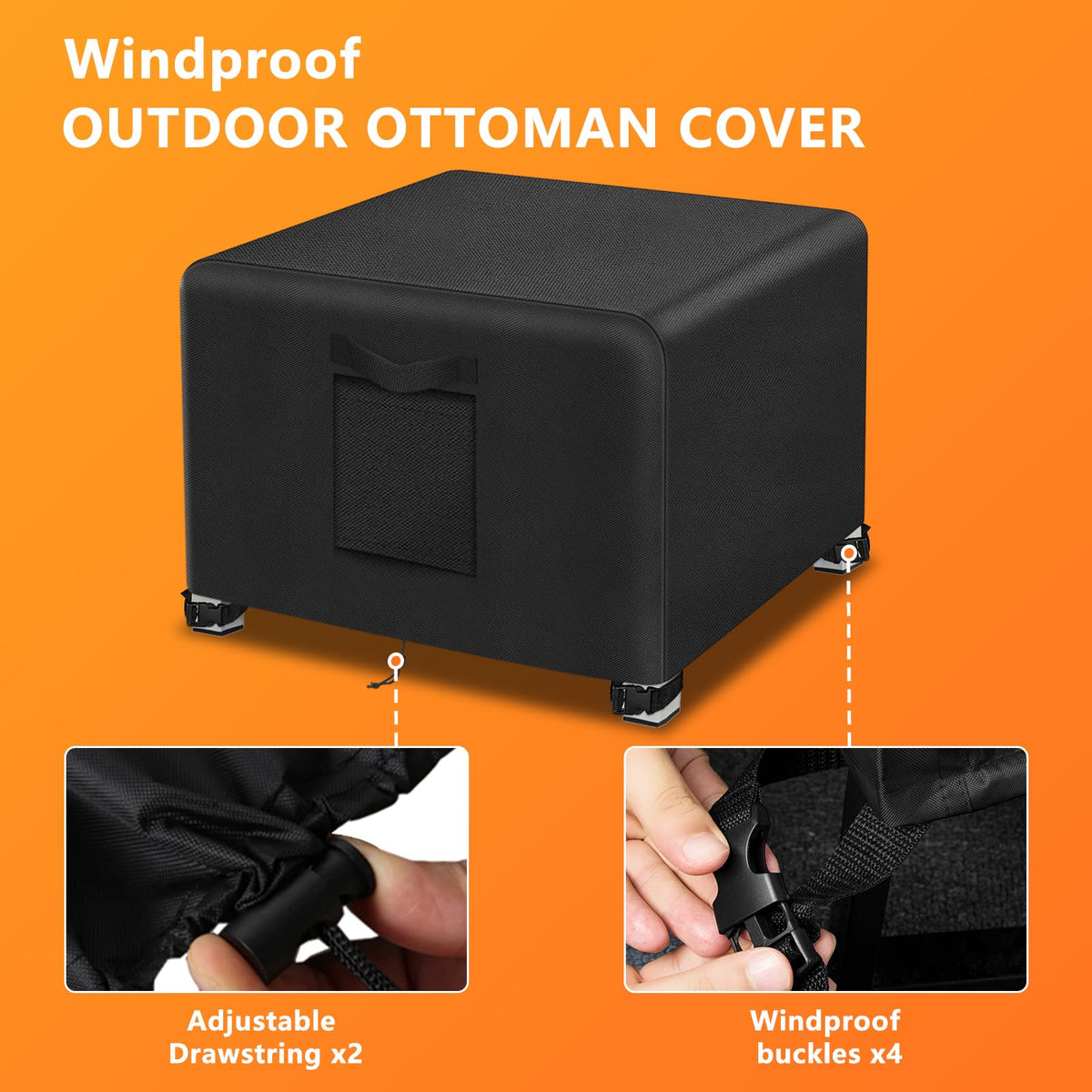 Durable Kovshuiwe cover with UV and snow protection in outdoor setting