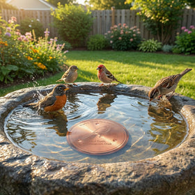 KraAra 0.6mm thick copper disk for long-lasting outdoor use
