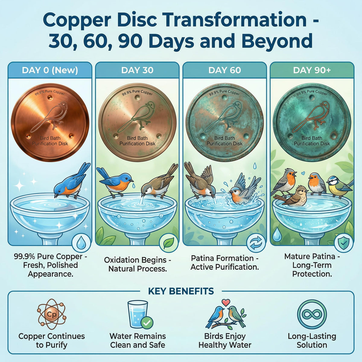 KraAra copper insert helps reduce buildup in standing water