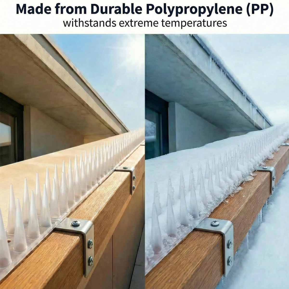 KraAra upgraded full-width spike design provides dense coverage.