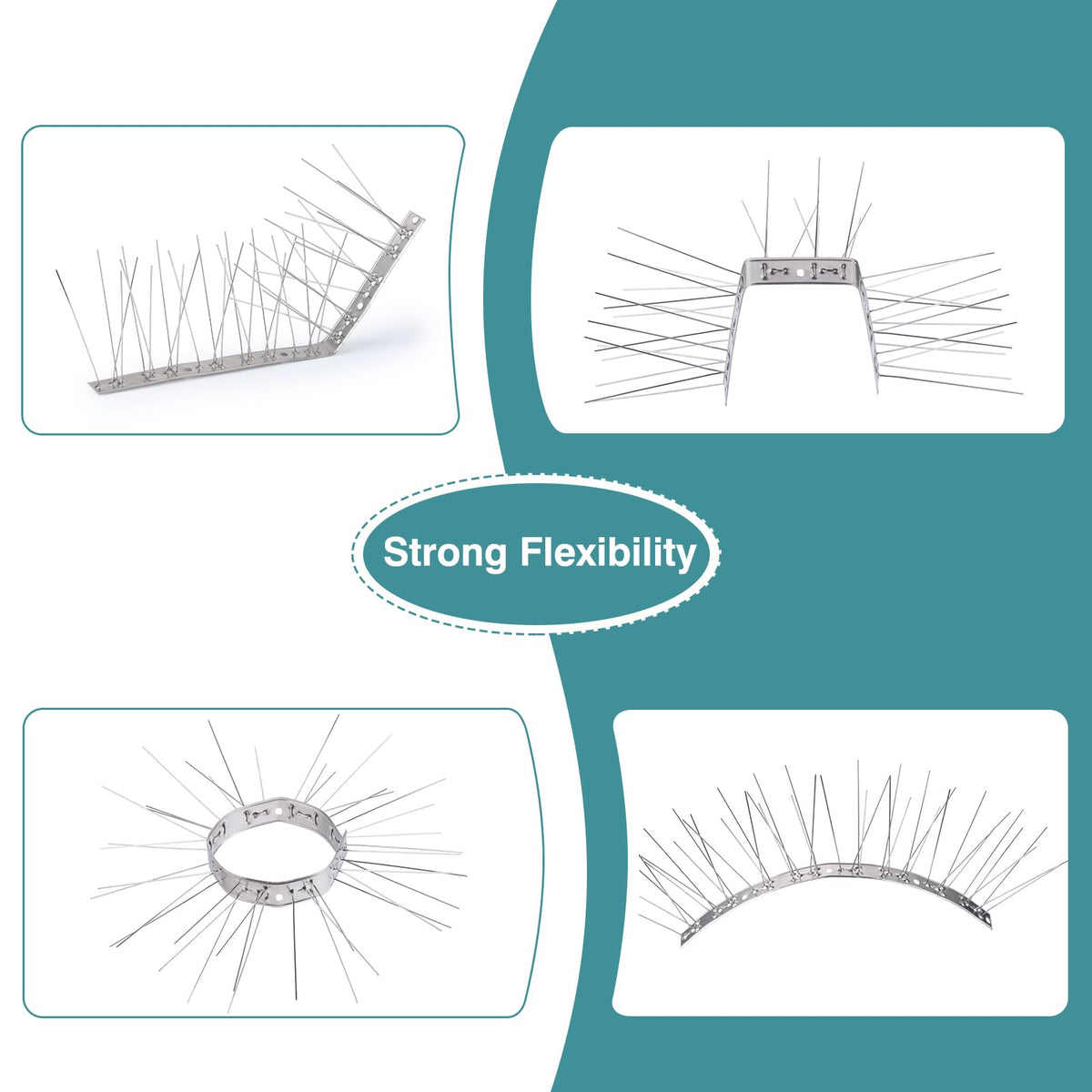 KREMORV 3-strip set provides wide reach across 33 cm per strip.