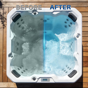 Kriooxluue pleasant soak thanks to chlorine-free formula.