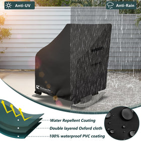 Krismile 600D Oxford fabric close-up showing durability and waterproofing