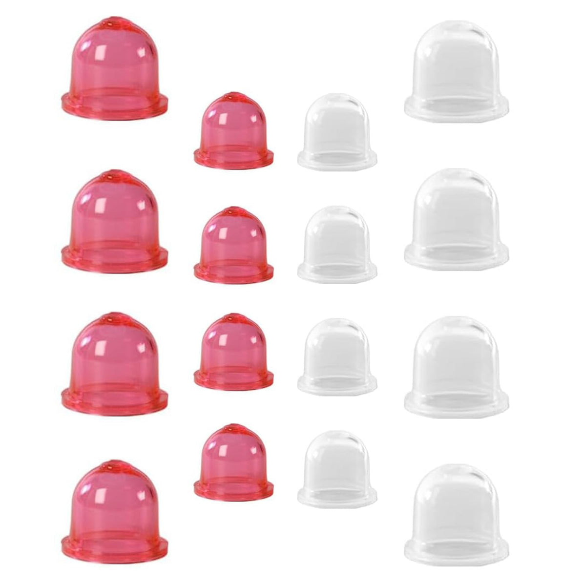 Kryptyx primer bulb 188-12-1 closeup, compatible with multiple 2-cycle engines for easier starting.