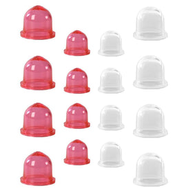 Kryptyx primer bulb 188-12-1 closeup, compatible with multiple 2-cycle engines for easier starting.