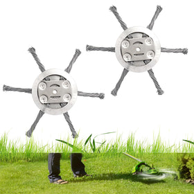 KRYVONTA weed eater blade 6-inch head ready for fast, clean cuts.