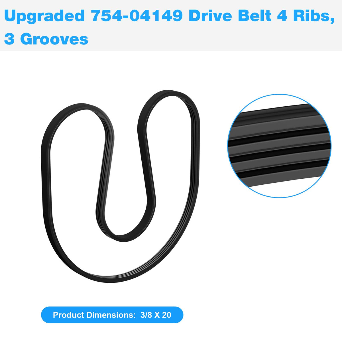 Kscjdg 754-04149 belt compatibility guide for Troy-Bilt and Craftsman models.