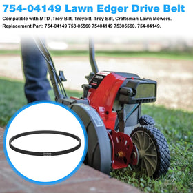 Kscjdg 754-04149 belt on edger mount for smooth power transmission.
