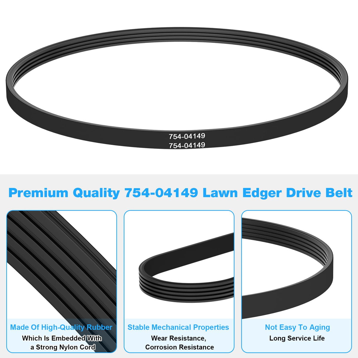 Kscjdg 754-04149 size 3/8 x 20 fits multiple edgers.