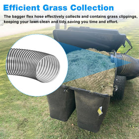 Kscjdg Bagger Flex Hose Cub Cadet 34-inch Twin fits smoothly for retrofit projects.