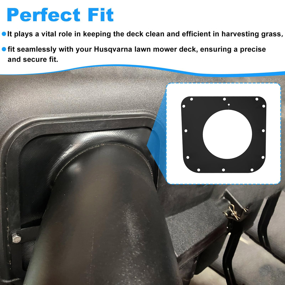 Kscjdg Poulan Pro bagger top seal improves sealing and reduces debris escape.