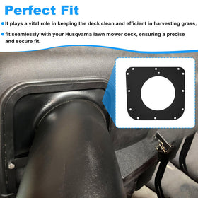 Kscjdg Poulan Pro bagger top seal improves sealing and reduces debris escape.