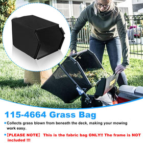 Kscjdg Toro 22in bag 20378-20959 supports quick disposal after mowing.