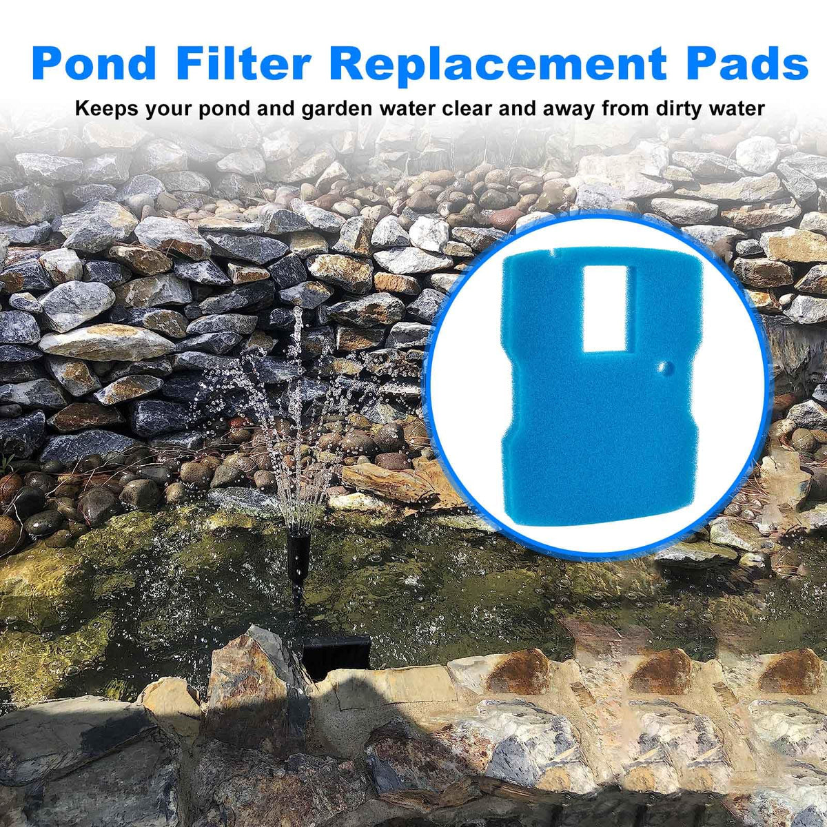 Kscjdg two-pack provides value for ongoing pond upkeep.