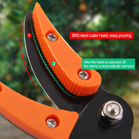 KSEIBI cutting capacity 1/2 inch for mid-sized branches.