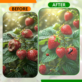 KSFTWUSOL mesh lets water, sun, and rain reach plants