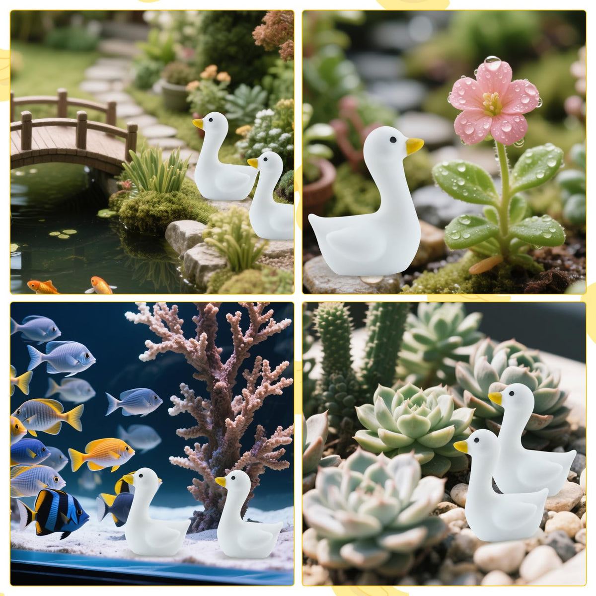 Ksheria 50pc mini gooses perfect for gift-worthy party favors.