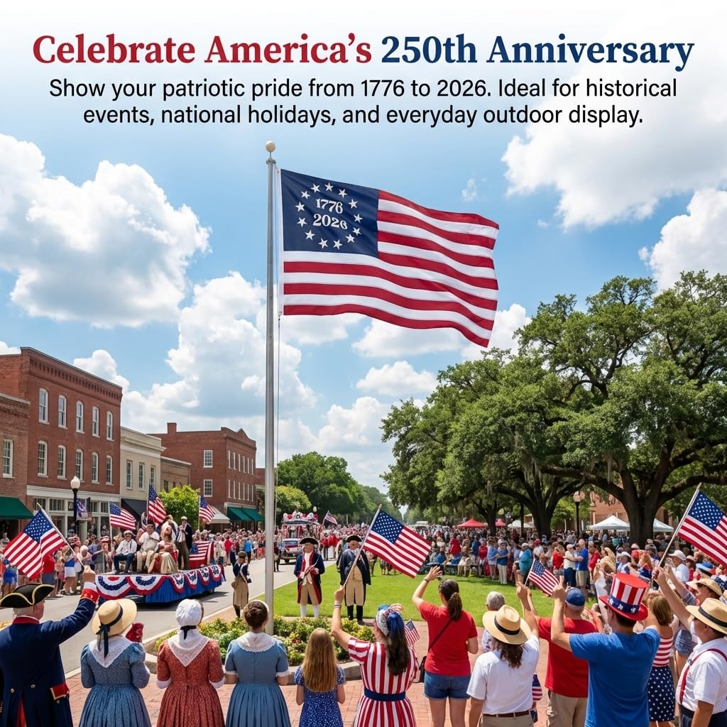 Ksheria UV-resistant flag, vibrant color retention for sunny outdoor celebrations.