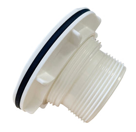 KSJED low-profile strainer nut fits thicker stock tanks securely.