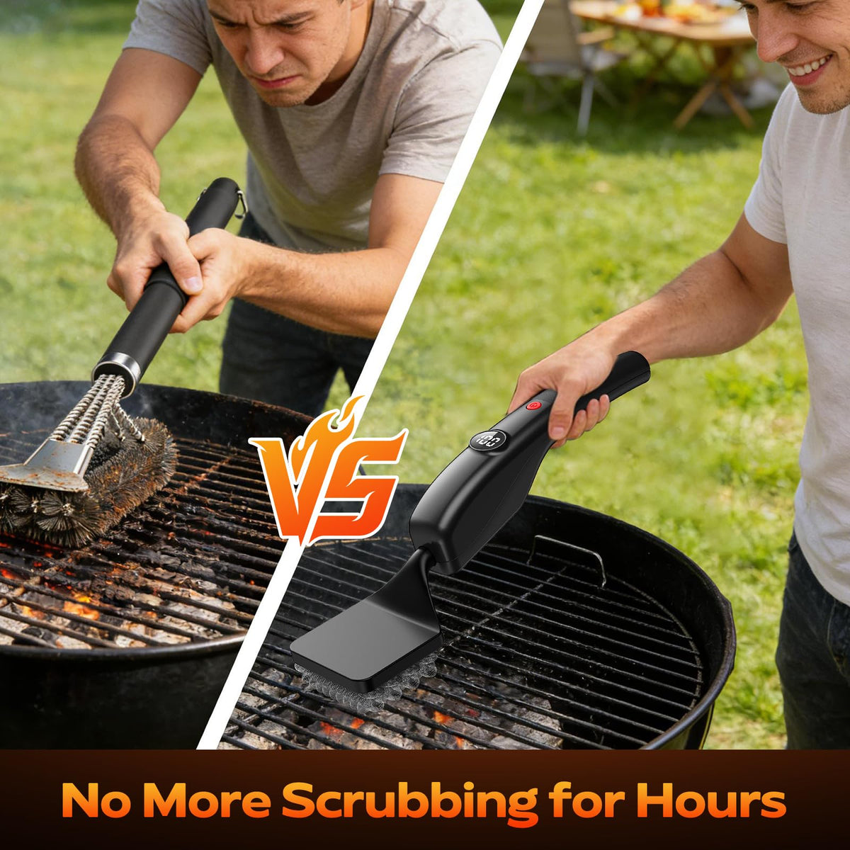 KSNLM ergonomic, heat-resistant handle for comfortable control