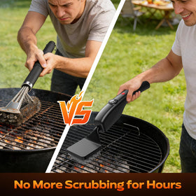 KSNLM ergonomic, heat-resistant handle for comfortable control