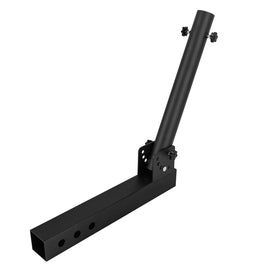 KSWLOR black powder coated hitch mount for weather resistance