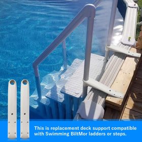 KTWT Pearl gray finish blends with most pool decks