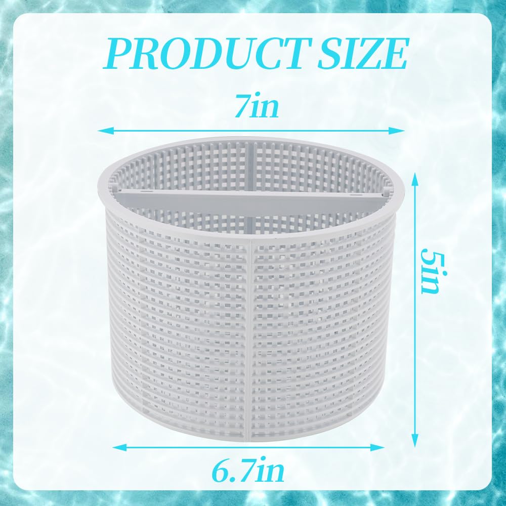 Durable ABS construction of KTWT skimmer basket resists wear