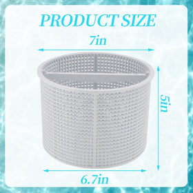 Durable ABS construction of KTWT skimmer basket resists wear