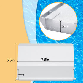 KTWT SPX1082K weir door—durable construction maintains buoyancy and upright positioning.