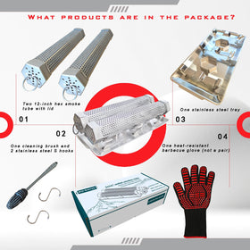 KU-koruo stainless steel tray stabilizes the tube for steady smoking.