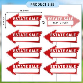 Kuco tool-free installation of estate signs for quick setup.