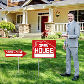 Kuco open house kit adds cohesive, high-visibility display to yards.