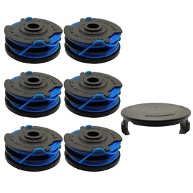 Kudoosen AC41RL3 replacement spool six-pack for fast autofeed on Homelite UT411 models