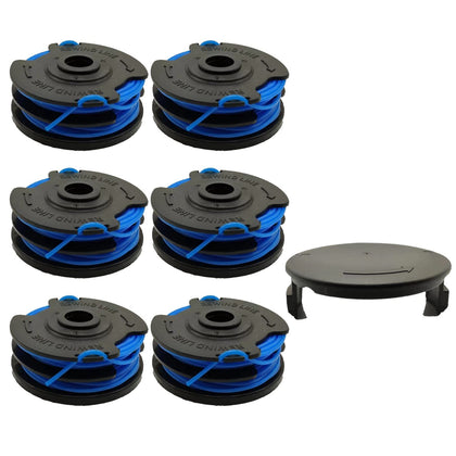 Kudoosen AC41RL3 replacement spool six-pack for fast autofeed on Homelite UT411 models