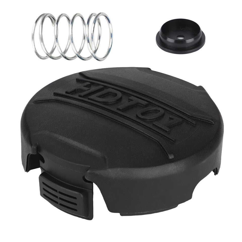 Kudoosen DWO1DT995 cap front view showing compatibility with DeWalt trimmers