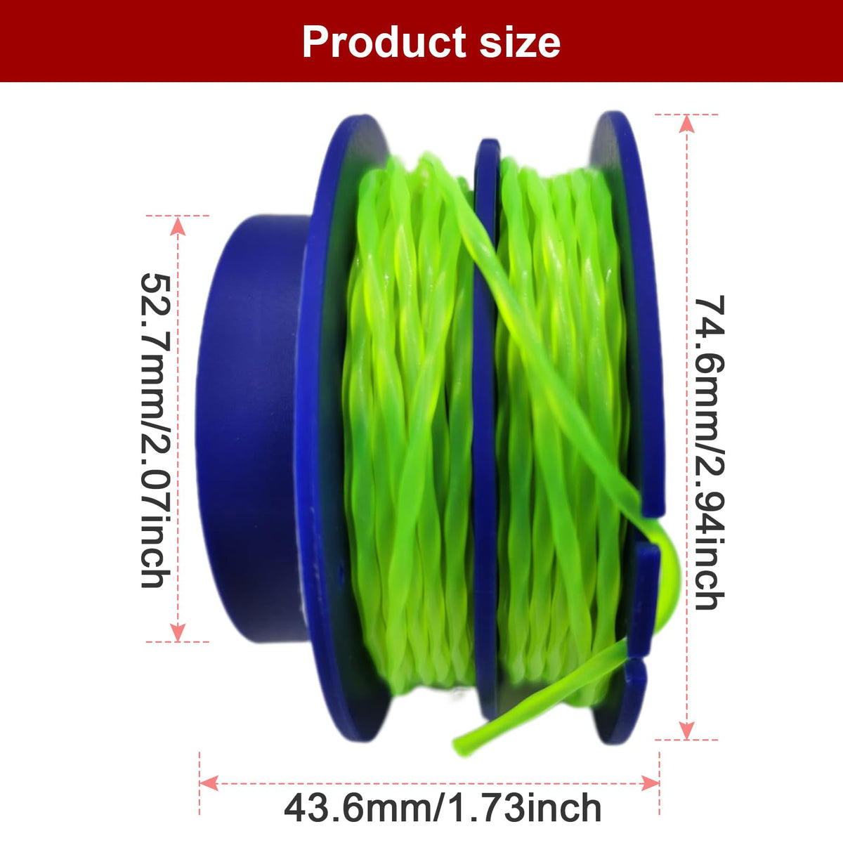 Kudoosen KLS124-03 ABS head parts provide durable replacement components