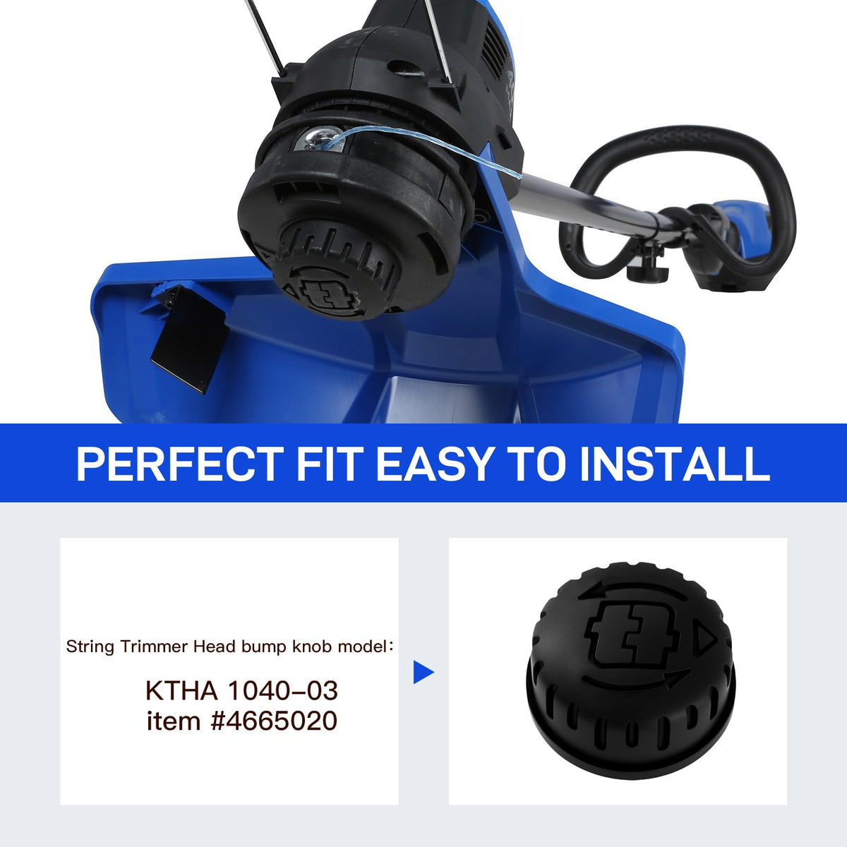 Kudoosen Kobalt 2580-06 trimmer head accessory set.