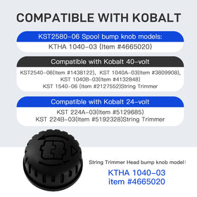 Kudoosen KST 1040-03 replacement trimmer head for compatible tools.