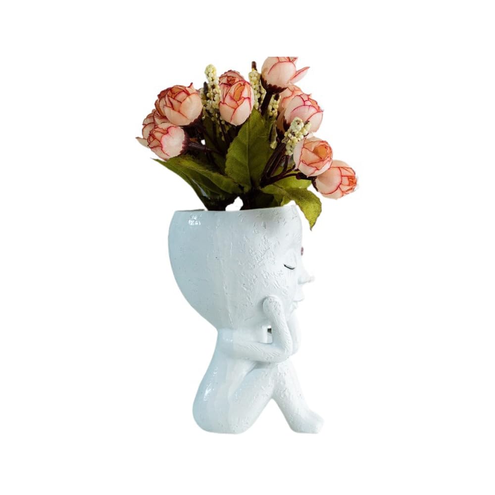 Kudriod gift face planter for mom boosts home decor with cute expressions.