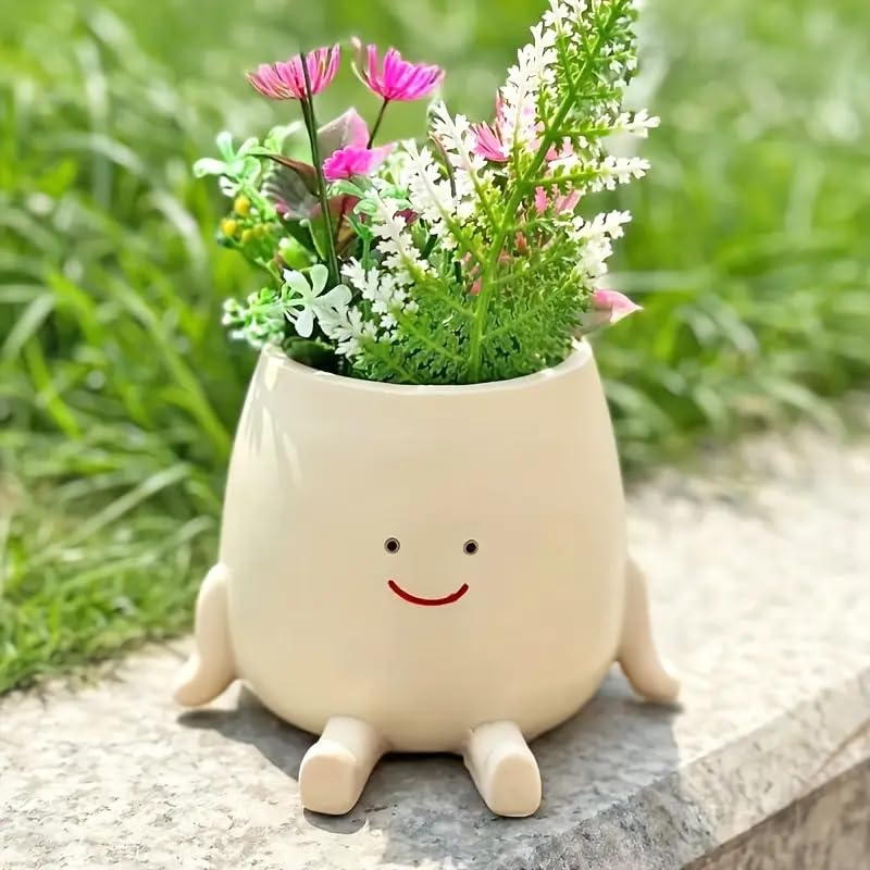 Kudriod Smiley Face Planter Pot gift-packaging signals thoughtful present
